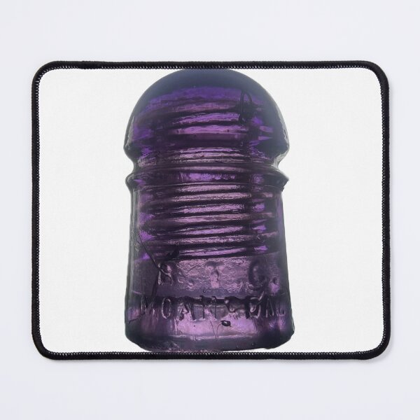 Item preview, B.T.C. Purple glass insulator CD 102 designed and sold by MattF13.