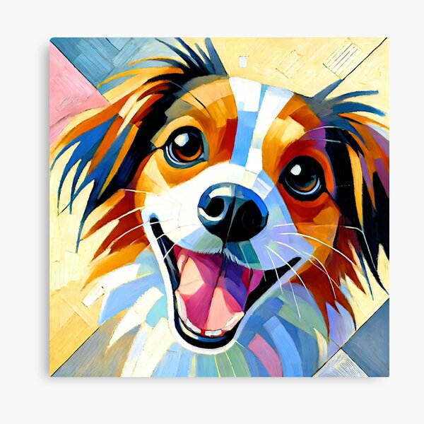 Item preview, Happy Kooikerhondje in Vivid Colors designed and sold by ChrisButler.