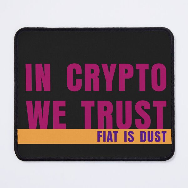 Item preview, In Crypto We Trust Art designed and sold by cabana.space.