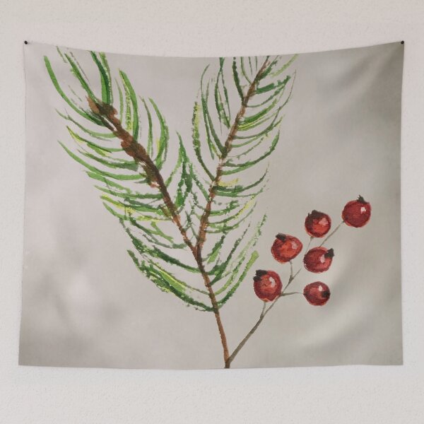 Item preview, Pine twig and berries designed and sold by NathBros.