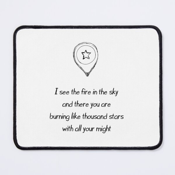 Item preview, Fire in The Sky designed and sold by webjmf.