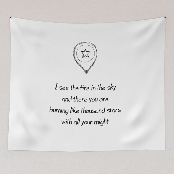 Item preview, Fire in The Sky designed and sold by webjmf.