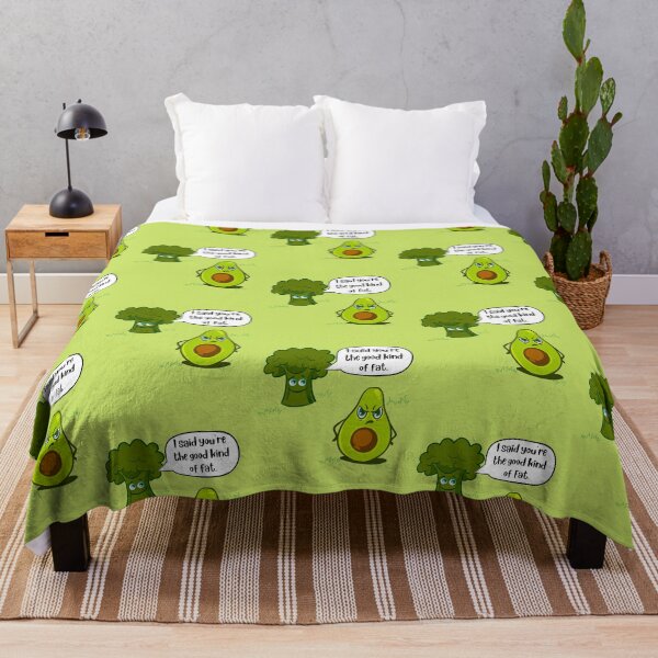 Item preview, Broccoli and Avocado. Good Fat. designed and sold by Cindy Howe.