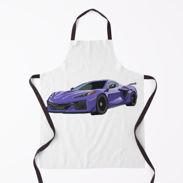 Item preview, Hand Drawn Purple Sports Car C8 2020-2025 designed and sold by laughingwillows.