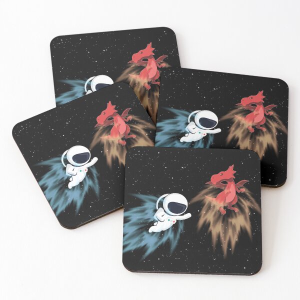 Item preview, Space wars Martian vs dragon  designed and sold by Merch-tians.