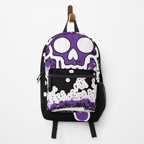 Item preview, Dripping Chaos: Purple Skull Splash designed and sold by muitee.