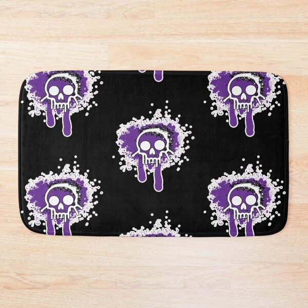 Item preview, Dripping Chaos: Purple Skull Splash designed and sold by muitee.