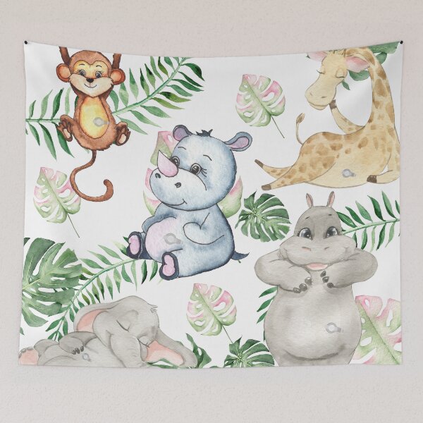 Aperçu de l'œuvre G-Tube Animaux de la jungle créée et vendue par MamaCDesigns.