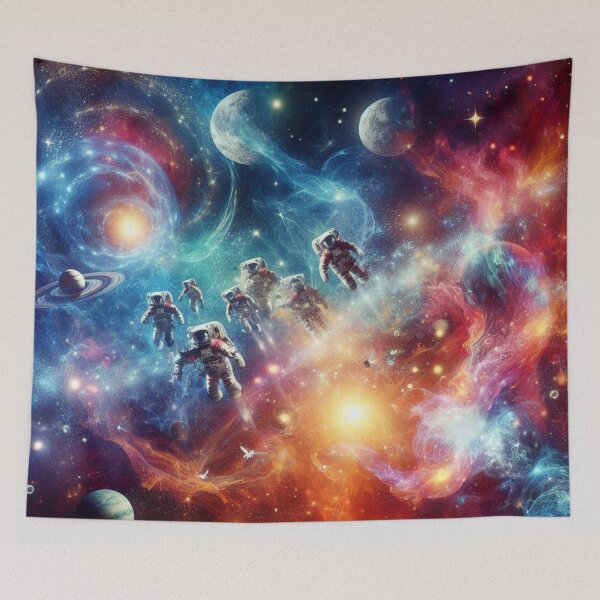 Item preview, Astronauts Journey Through the Universe designed and sold by WyckedLynn.