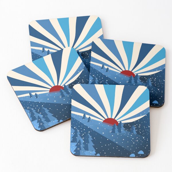 Item preview, Snowy Geometry designed and sold by donebyreena.
