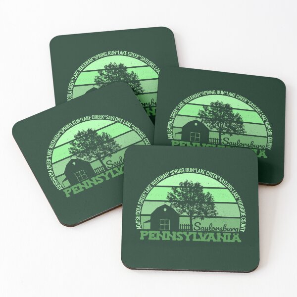 Item preview, Saylorsburg Pennsylvania Sunset Retro Vintage Local Pride Logo designed and sold by CRHPOD20.