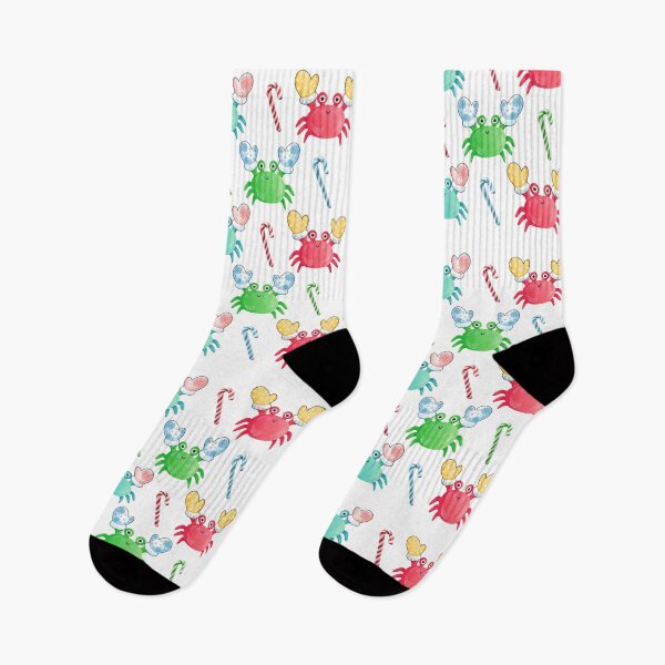Item preview, Little holidays crab with winter mitten and candy cane designed and sold by Topmel.