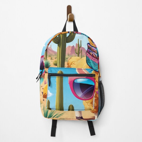 Item preview, Elegant Llama in Vibrant Desert Scene designed and sold by ElmoCreates.