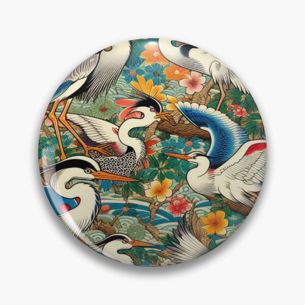 Item preview, herons designed and sold by Wildlife and marine life.