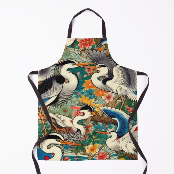 Item preview, herons designed and sold by Wildlife and marine life.