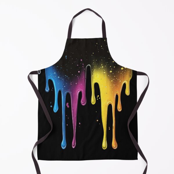 Item preview, Vivid Multicolored Acrylic Dripping Cinematic Masterpiece designed and sold by bAIryBarn.
