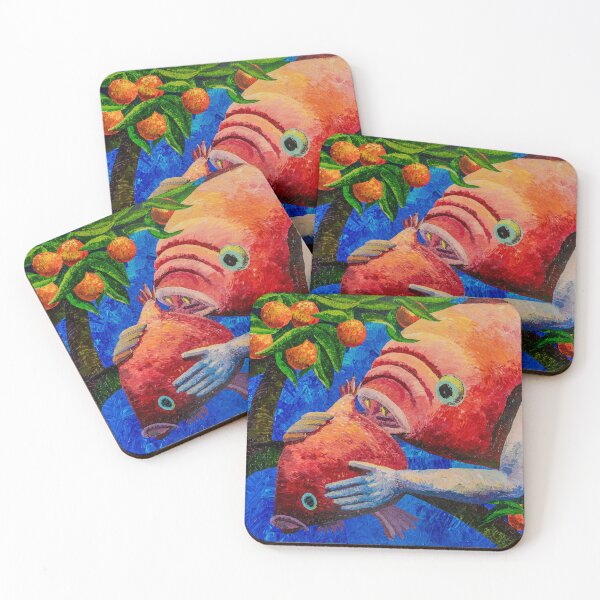 Item preview, Tender Moment: Fish in Embrace designed and sold by dukedesouth.
