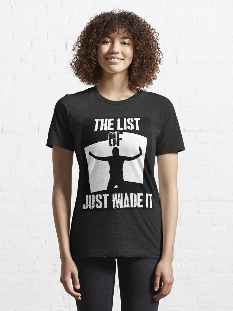 the list of jericho t shirt