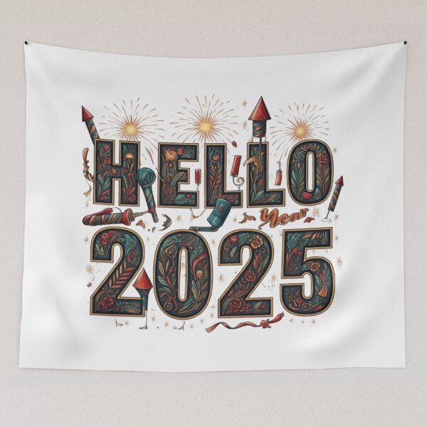 Item preview, HAPPY NEW YEAR designed and sold by likbatonboot.