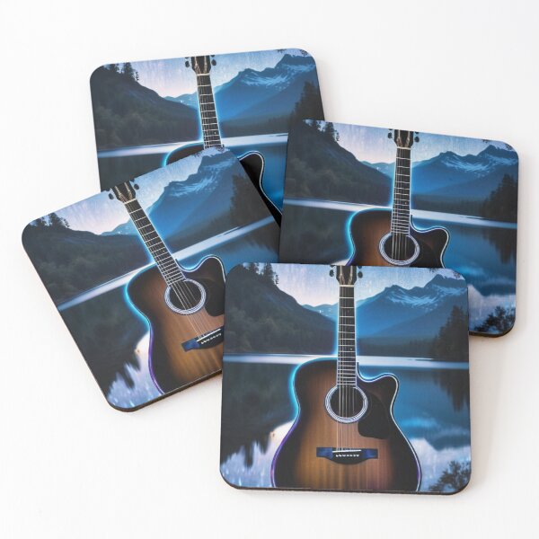 Artikelvorschau, Mountain Lake-Gitarre entworfen und verkauft von SevenGuitar.