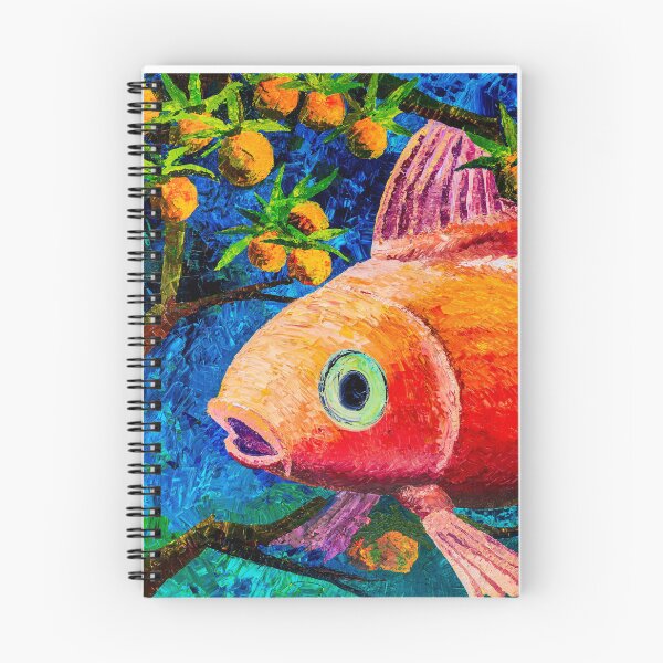 Item preview, Golden Dream: Fish Among Oranges designed and sold by dukedesouth.