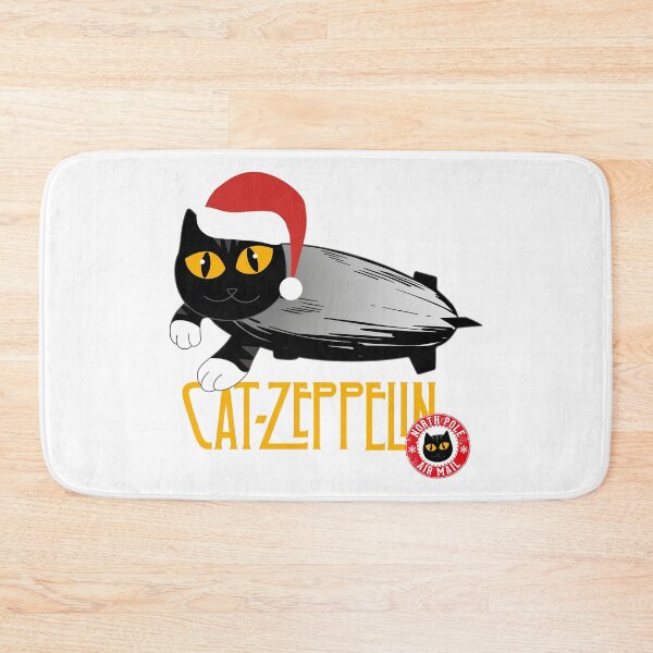 Item preview, Cat-Zeppelin Christmas designed and sold by A-mici-marina.