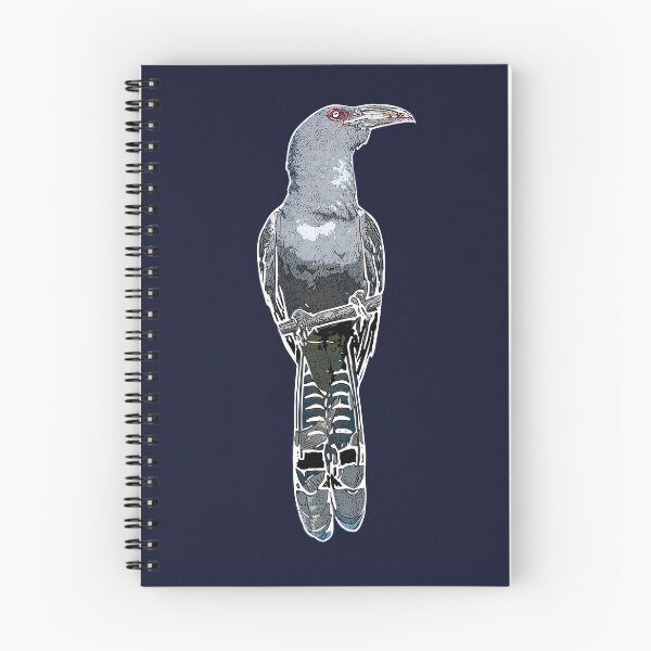 Item preview, Channel-billed Cuckoo White Alternate Design  designed and sold by designsasstultd.