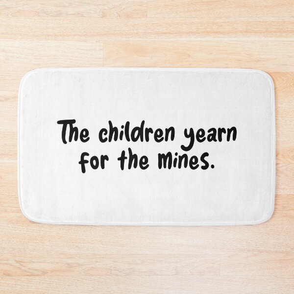 Item preview, The children yearn for the mines. designed and sold by the-craft-shop.