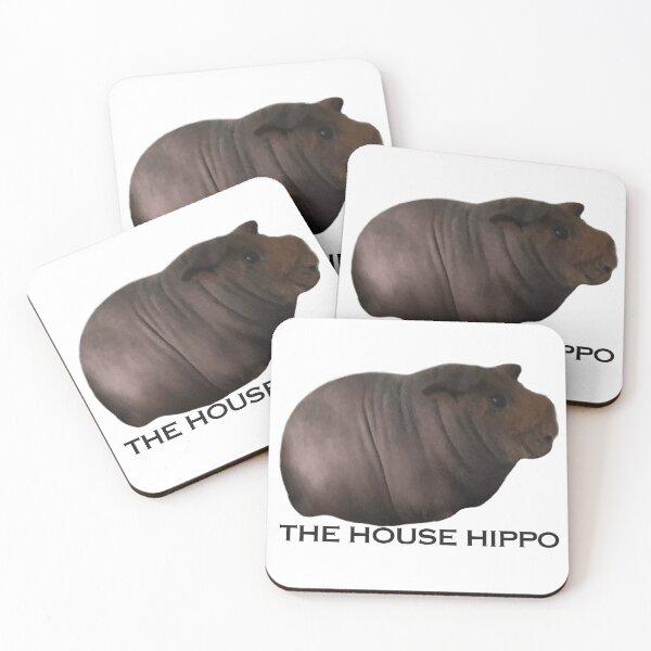 Item preview, This is The House Hippo (Skinny Pig) words designed and sold by ReckahFox.