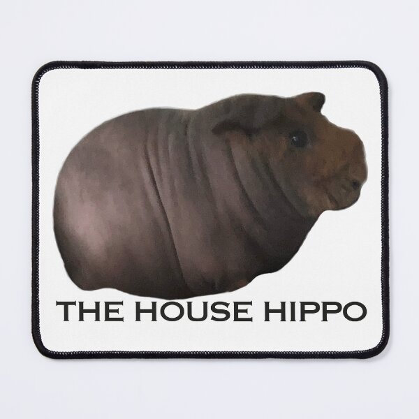 Item preview, This is The House Hippo (Skinny Pig) words designed and sold by ReckahFox.