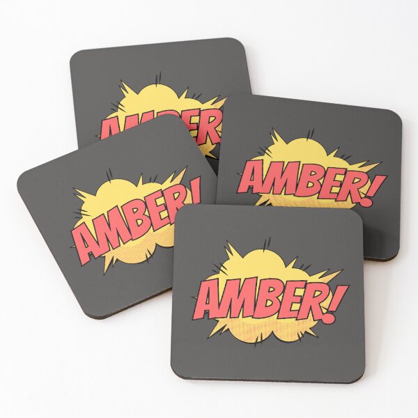 Item preview, Comic Book Pop Name - Amber designed and sold by ToadsEye.