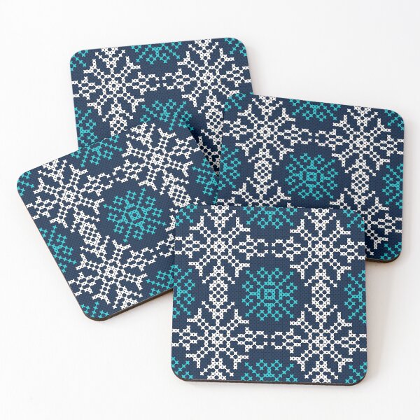 Item preview, Elegant knit-inspired patterns designed and sold by Loomexa Studio .