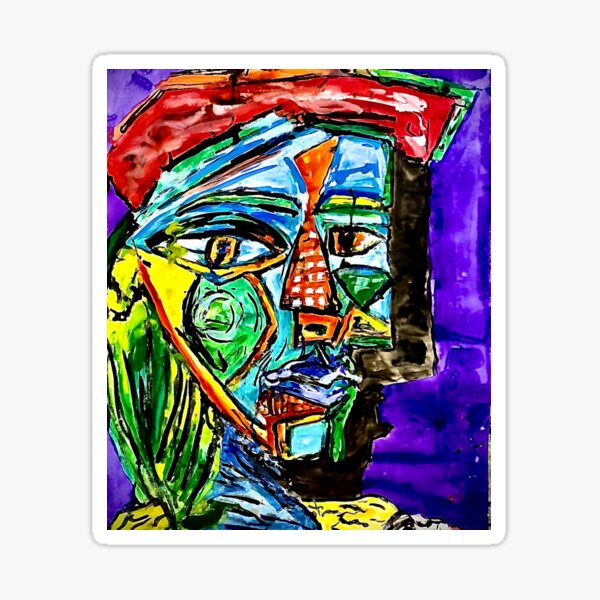 Item preview, Playing with the cubist master and his ladies in berets designed and sold by Art by Fruitcake.