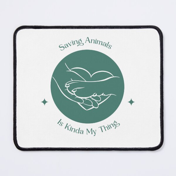 Item preview, Saving Animals is Kinda My Thing | Animal Rescue | Rescue League designed and sold by dudelinart.