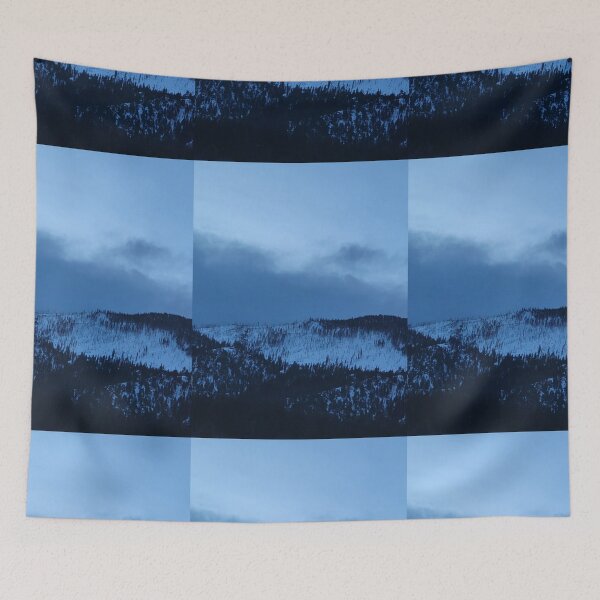 Item preview, Snowy Trees Clouds designed and sold by srcloudsplus.
