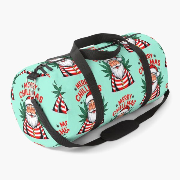 Item preview, Merry Chillmas Funny Stoner Santa Claus designed and sold by TheArtOfPat.