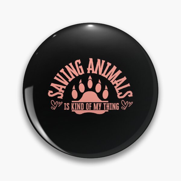 Item preview, Saving Animals is Kinda My Thing | Animal Rescue | Rescue League designed and sold by dudelinart.