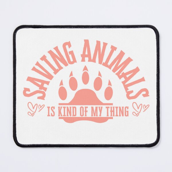 Item preview, Saving Animals is Kinda My Thing | Animal Rescue | Rescue League designed and sold by dudelinart.