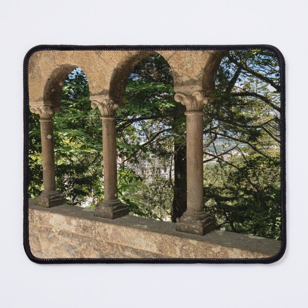 Item preview, Arches View at Monserrate Palace Sintra Portugal designed and sold by PsychoAlien.com.