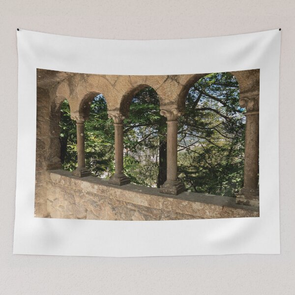 Item preview, Arches View at Monserrate Palace Sintra Portugal designed and sold by PsychoAlien.com.