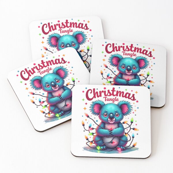 Item preview, Koala Tangle Christmas designed and sold by MysticalSVK.