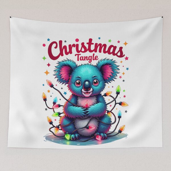 Item preview, Koala Tangle Christmas designed and sold by MysticalSVK.