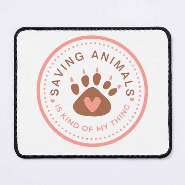 Item preview, Saving Animals is Kinda My Thing | Animal Rescue | Rescue League designed and sold by dudelinart.