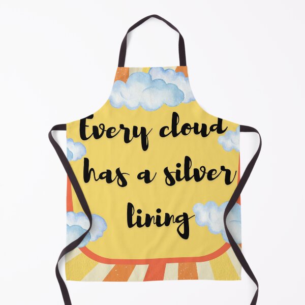 Item preview, Every cloud has a silver lining sticker designed and sold by AusomeStickers.
