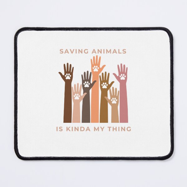 Item preview, Saving Animals is Kinda My Thing | Animal Rescue | Rescue League designed and sold by dudelinart.