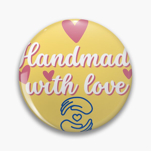 Item preview, Handmade with love sticker designed and sold by AusomeStickers.