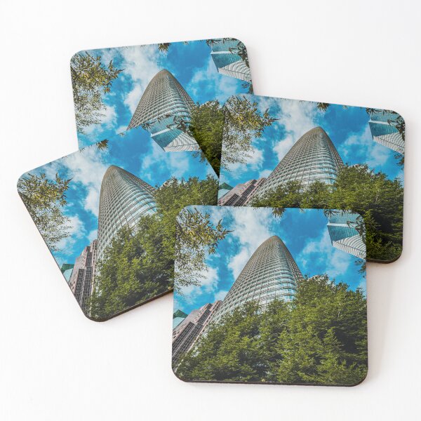 Item preview, Salesforce Tower: San Francisco's Crown Jewel Through Nature's Canopy designed and sold by FrenchInJapan.