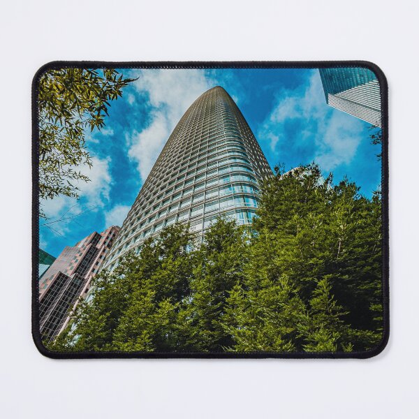 Item preview, Salesforce Tower: San Francisco's Crown Jewel Through Nature's Canopy designed and sold by FrenchInJapan.