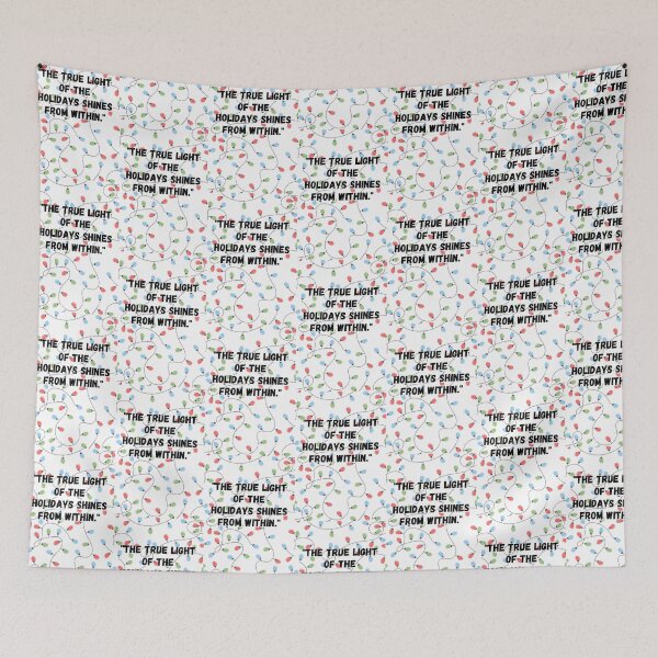 Item preview, "The true light of the holidays shines from within." designed and sold by CUTESTUFFnow.
