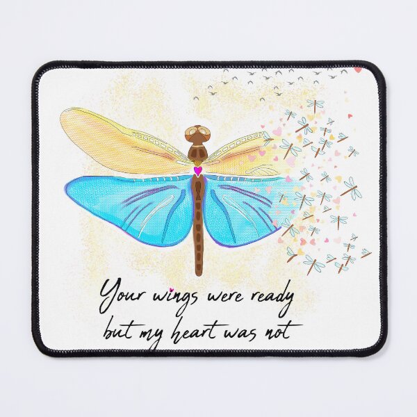 Item preview, Your wings were ready but my heart was not Illustration by Pascale Breton designed and sold by Pascale Breton.